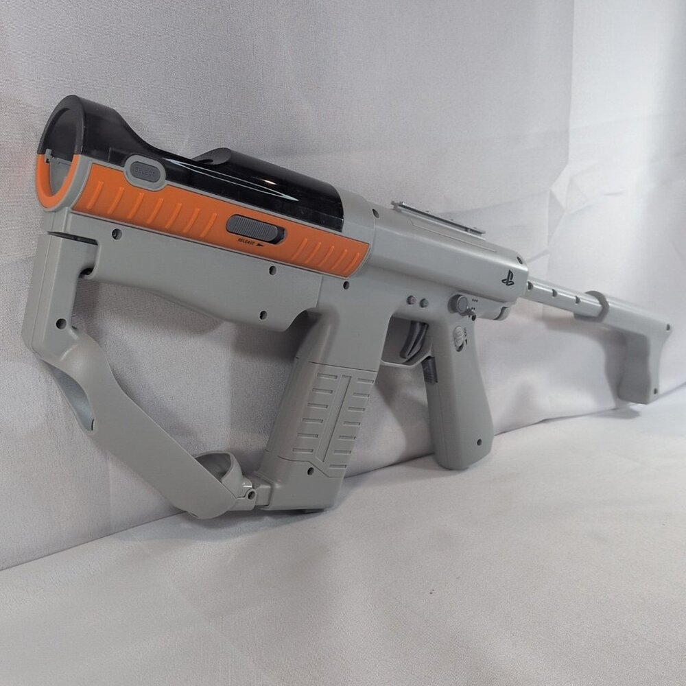 PlayStation Move Sharp Shooter Sony PlayStation 3 PS3 Gun Only Clean Untested